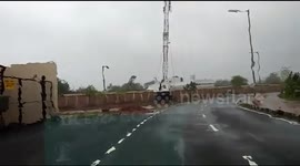 Big Disaster Cyclone Fani destroying in petrol pump and mobile towers