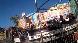Friends In Roller Coaster Game Rolling Over Like Dish Machine