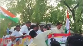 Bollywood actress injured when float collapses during political rally