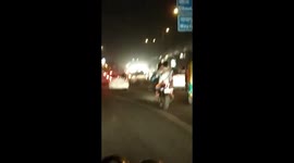 PDA alert: Couple make out while riding bike in northern India