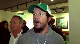 Mark Wahlberg interview at Wahlburgers London opening in Covent Garden