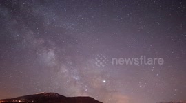 Bright Milky Way in Switzerland