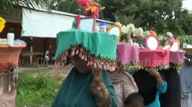 The tradition of welcoming Ramadan in Kampar, residents purify themselves with oranges