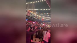 Euphoric Liverpool fans celebrate win over Barcelona