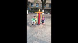 Children’s playing in Ukraine