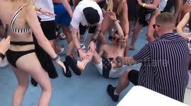 Rowdy Brits hoping to get the jump on summer have already started flying to Magaluf for outrageous parties - but the huge crowds are yet to arrive