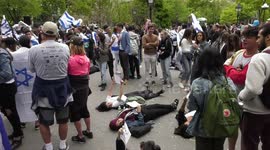 NYU students' Israel celebration met by pro-Palestinian protests