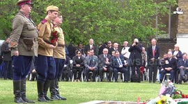 Russian people celebrate Victory day in London 2019