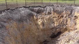 Massive sinkhole opens up on popular Dorset coastal trail