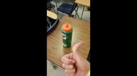 Man has very weird hands...