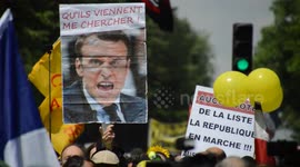 Yellow vests protesters march through Paris May 11