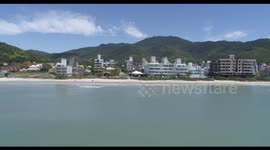 Praia de Palmas - Governador Celso Ramos - Santa Catarina - 4K