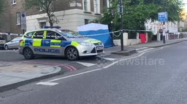 Man's body found in wheelie bin in north London