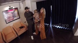 Gillian McKeith struggles with unruly dogs in photoshoot