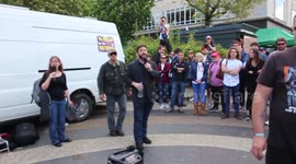 Ukip protester - Plymouth