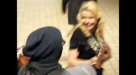 Paloma Faith leaving BAFTA TV Awards after party