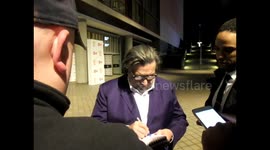 Ricki Tomlinson  leaves BAFTA TV awards after party