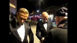 Bros  leave BAFTA TV awards after party