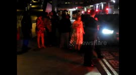 Jodie Comer leaves BAFTA TV awards after party