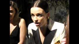 Emma Mackey leaves BAFTA TV awards  after party