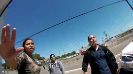 Moment Texas man is attacked after filming assault