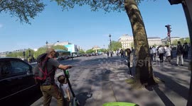 E-scooter riders bring chaos to the streets of Paris
