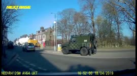 Man falls off bike