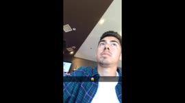 1/2 of Racist man @ LA Sushi Restaurant