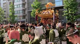 Festival in Anime and Otaku District, Akihabara, Tokyo / Kanda Matsuri