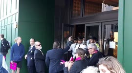 Extinction Rebellion Activist Rants At Harrods Security