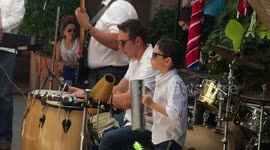 Father and son musicians