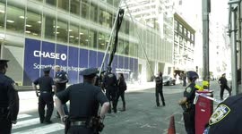 JP Morgan-Chase Protest in New York City
