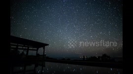 Time-lapse footage shows stunning view of the Milky Way from Hawaii