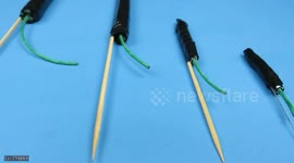 As They Shoot Mini Racket With a Fuse I EXPERIMENT