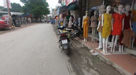 This creepy street in Vietnam is lined with dozens of mannequins