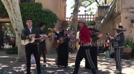 Mariachi Band Performs in Sedona