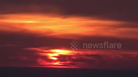 Sunset over Widmouth Bay