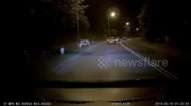 Drunk Driver all over the road