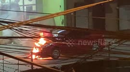 Car Crashes Into Shop