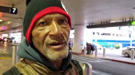 LAX fender bender: eyewitness interview