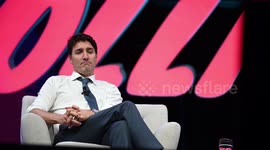 Prime Minister Justin Trudeau talking about Technology company growth