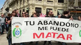 Workers from the Córdoba prison went to Madrid to participate in the demonstration called by the association