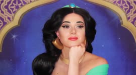Makeup artist transforms into Princess Jasmine to celebrate new Aladdin film's release