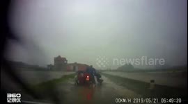 Vietnamese man has terrifying near-death moment after being struck by lightning