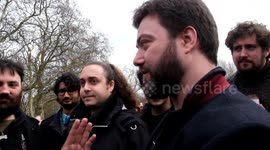 UKIP candidate Carl Benjamin talks racism and freedom of speech at Speakers' Corner