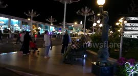 Taking Photos With Statues In Soho Square Sharm El Sheikh