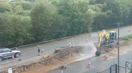 Coventry water leak
