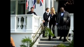 Sophie turner leaves hotel to record TV programme