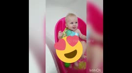 Lexi loves a bath