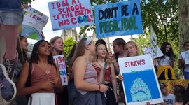 Youth Strike 4 Climate Change Protest in London